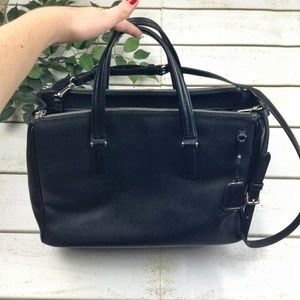 stanton kiran leather laptop briefcase